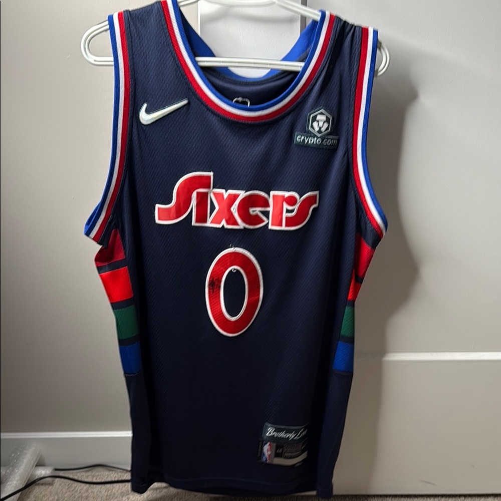 Tyrese Maxey's Fan Made Custom Jersey